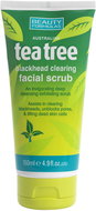 BEAUTY FORMULAS TEA TREE Blackhead Scrub 150 ml - Facial Scrub