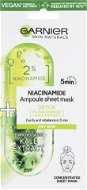 GARNIER Skin Naturals Ampoule Sheet Mask Niacinamide and Kale Extract 15 g - Arcpakolás
