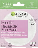 GARNIER Micellar Reusable Eco Pads 3 db - Vattakorong