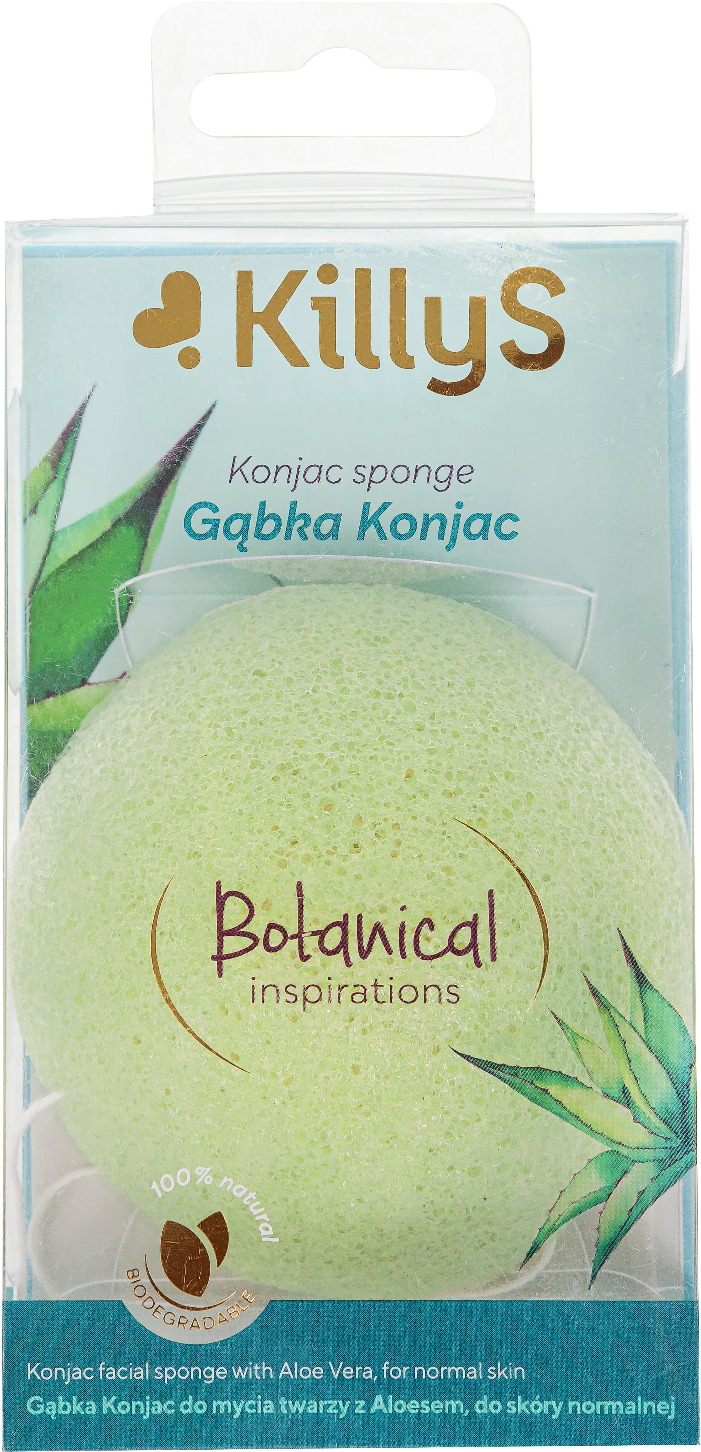 Inter-Vion Konjac Arctisztító szivacs aloe verával