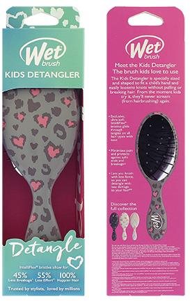 WET BRUSH Kids Detangler Leopard - Hair Brush - Main image
