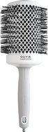 OLIVIA GARDEN Expert Shine Wavy Bristles White&Grey 65 mm - Hair Brush
