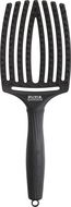 OLIVIA GARDEN Fingerbrush Combo Full Black Large - Kartáč na vlasy