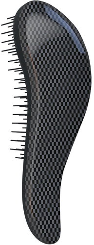 DTANGLER Detangling Brush Black Point - Hair Brush - Main image