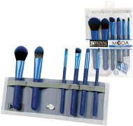 ROYAL &amp; LANGNICKEL Moda ™ Total Face 7pcs Brush Kit Blue - Sada štetcov na líčenie
