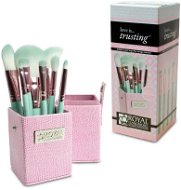 ROYAL &amp; LANGNICKEL Love is ... Trusting ™ Travel Kit Brush 8 pcs Green-Pink - Make-up Brush Set