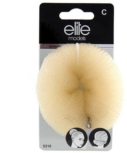 ELITE MODELS hair donut switching Beige - Filing Clip - Main image