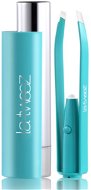 La-tweez Pro Illuminating Tweezers with Lipstick Case Blue - Pinzeta