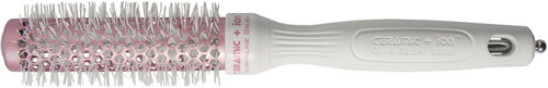 Ceramic + Ion Thermal Brush Pink &amp; White 25 - Hair Brush - Main image
