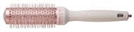 OLIVIA GARDEN Ceramic + Ion Thermal Brush Pink & White 35 - Kefa na vlasy