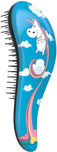 DTANGLER Detangling Blue Unicorn - Hair Brush - Main image