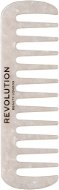 Comb REVOLUTION HAIRCARE Natural Curl Wide Tooth Comb White - Hřeben