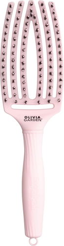 OLIVIA GARDEN Fingerbrush Pastel Pink Medium - Kartáč na vlasy - Hlavní obrázek