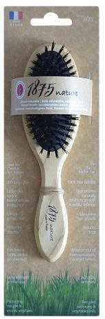 FOURNIVAL ALTESSE Small boar bristle hair brush 7 rows - Hair Brush - Main image