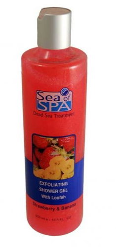  Sea of \u200b\u200bspa Exfoliating Shower Gel Strawberry and Banana 400 ml  - Shower Gel - Main image