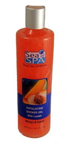  Sea of \u200b\u200bspa Exfoliating Shower Gel Mango and Peach 400 ml  - Shower Gel - Main image