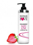 SEZMAR LOVE Massage Oil Strawberry 100 ml - Masážny olej