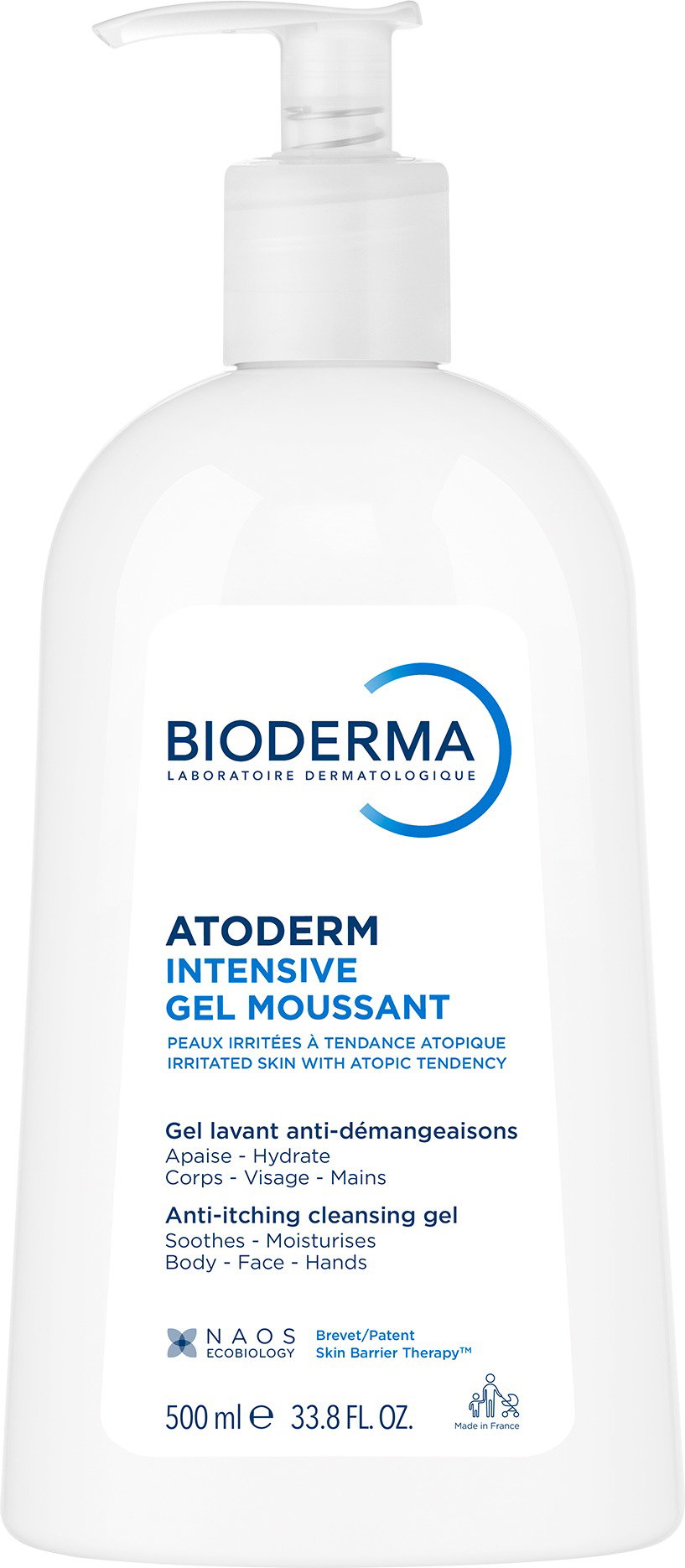 BIODERMA Atoderm Intensive Moussant Habzó Gél 500 ml