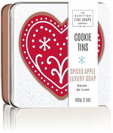 SCOTTISH FINE SOAPS Christmas Soap in a Tin Box Apples & Spices 100g - Bar Soap