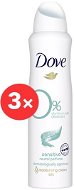 DOVE Alu-Free Sentitive Spray, 3× 150 ml - Dezodorant
