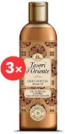 TESORI d'Oriente Argan and Sweet Cyperus Oils Shower Oil 3× 250 ml - Sprchový olej