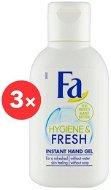 FA Hygiene & Fresh Instant Hand Gel 3× 50 ml - Antibakteriálny gél