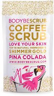 BODYBE Natural Coffee Peeling with a Shimmering Effect- Pina Colada 100g - Scrub