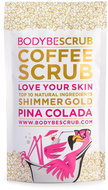 BODYBE Natural Coffee Peeling with a Shimmering Effect- Pina Colada 100g - Body Scrub