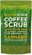 BODYBE Scrub – Kávový peeling s Canabis 30 g - Peeling