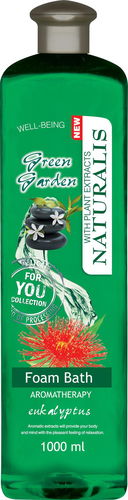 NATURALIS Pěna do koupele Green Garden 1000 ml - Pěna do koupele - Hlavní obrázek