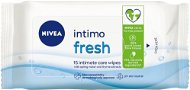 NIVEA Intimo Cleansing Wipes Fresh 15 ks - Vlhčené obrúsky