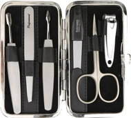 GLOBOS Travel manicure set 703-89 black - Manicure Set
