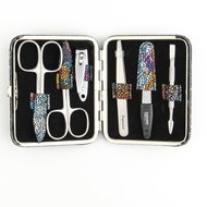 GLOBOS Ladies leather manicure 1485-86 multicolour - Manicure Set
