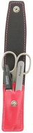 GLOBOS Travel manicure set with scissors Solingen 105-89 pink - Manicure Set