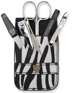 KELLERMANN ladies manicure set 56212 P N black/white zebra - Manicure Set