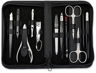 KELLERMANN leather manicure set L 52051 FN black - Manicure Set