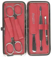 ERBE SOLINGEN ladies leather manicure 9017"Siena" red - Manicure Set