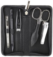 YES SOLINGEN leather manicure set 99266 black - Manicure Set