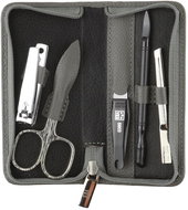 YES SOLINGEN ladies leather manicure 99264 taupe - Manicure Set