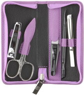 YES SOLINGEN leather manicure set 99267 lavender - Manicure Set