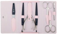 ERBE SOLINGEN ladies leather manicure 9195"Rainbow" pink - Manicure Set