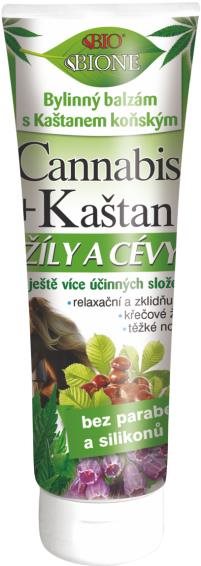 BIONE COSMETICS Bio Cannabis véna és visszér gyógynövényes balzsam 200 ml
