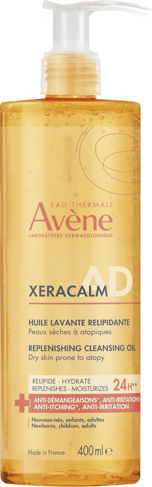 AVENE XeraCalm Relipidáló fürdőolaj 400 ml