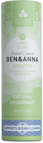 BEN&ANNA Sensitive Deo Lemon & Lime 60g - Deodorant - Main image