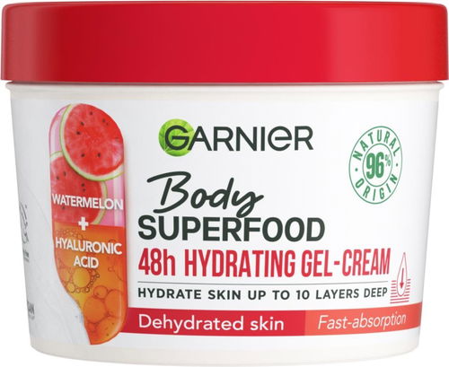 GARNIER Body Superfood Testápoló zselé dinnyével 380 ml - Testápoló krém - Fő fotó