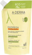 A-DERMA Exomega Control Lágyító tusolóolaj - Újrahasznosítható ECO utántöltő, 500 ml - Olajos tusfürdő