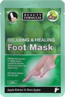 BEAUTY FORMULAS Relaxing and healing foot mask (1 pair) - Foot Mask