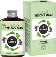 LEROS Suchý telový olej Bazalka & Verbena 100 ml - Masážny olej