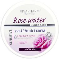 VIVACO Vivapharm Rose Water Zvláčňujúci krém s ružovou vodou 200 ml - Telový krém