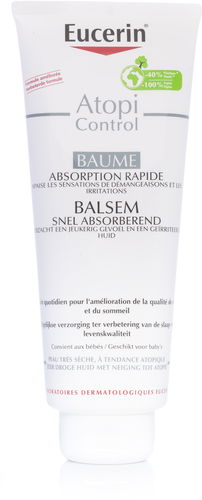 EUCERIN AtopiControl Baume Absorption Rapide Peau Tres Seche a tendance Atopique Tube 400 ml - Tělový krém - Hlavní obrázek